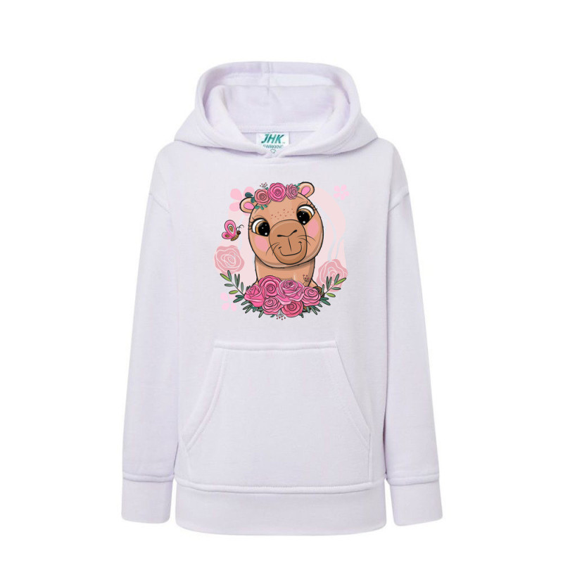 Słodka kapibara Bluza dziecięca z kapturem 290g