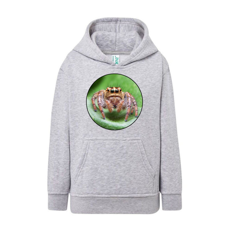 Pająk Skakun Bluza dziecięca z kapturem 290g