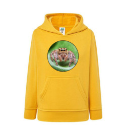 Pająk Skakun Bluza dziecięca z kapturem 290g
