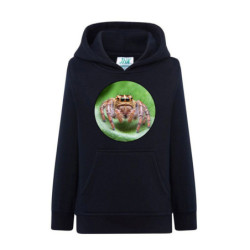 Pająk Skakun Bluza dziecięca z kapturem 290g