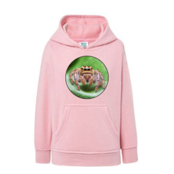 Pająk Skakun Bluza dziecięca z kapturem 290g