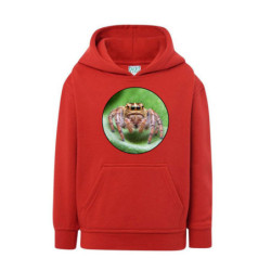 Pająk Skakun Bluza dziecięca z kapturem 290g