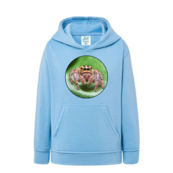 Pająk Skakun Bluza dziecięca z kapturem 290g