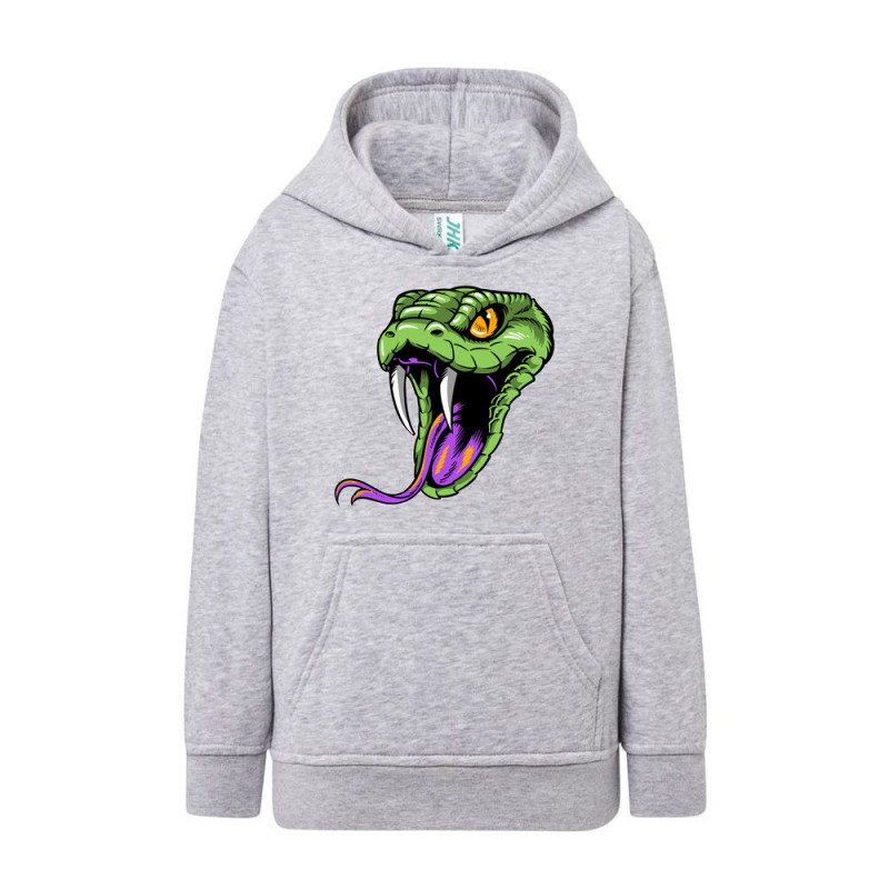 Niebezpieczny wąż Bluza dziecięca z kapturem 290g
