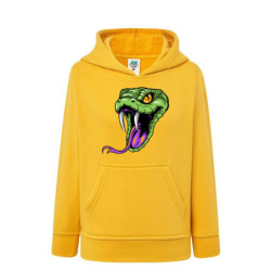 Niebezpieczny wąż Bluza dziecięca z kapturem 290g