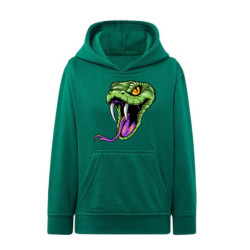 Niebezpieczny wąż Bluza dziecięca z kapturem 290g