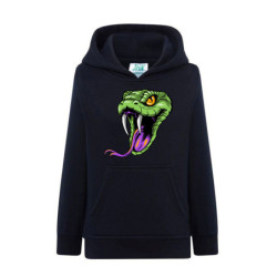 Niebezpieczny wąż Bluza dziecięca z kapturem 290g