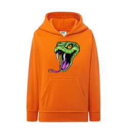 Niebezpieczny wąż Bluza dziecięca z kapturem 290g
