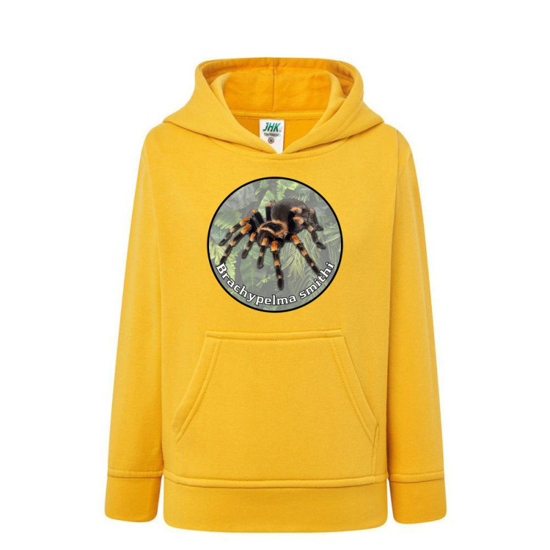 Ptasznik czerwonokolanowy Bluza dziecięca z kapturem 290g