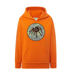 Ptasznik czerwonokolanowy Bluza dziecięca z kapturem 290g