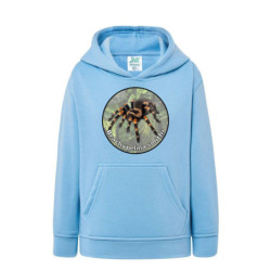 Ptasznik czerwonokolanowy Bluza dziecięca z kapturem 290g