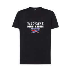 Wędkarz nie lubi Ryyboka Koszulka męska 170g