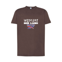 Wędkarz nie lubi Ryyboka Koszulka męska 170g