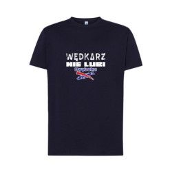 Wędkarz nie lubi Ryyboka Koszulka męska 170g