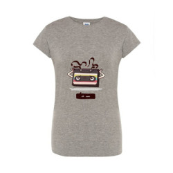 Kaseta magnetofonowa Koszulka damska 170g