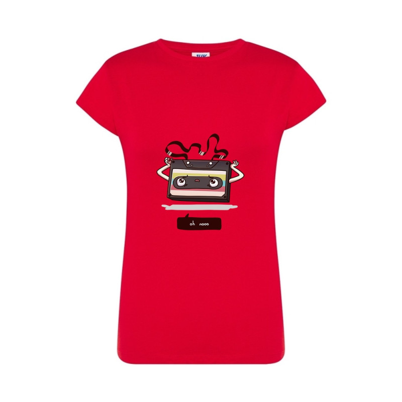 Kaseta magnetofonowa Koszulka damska 170g