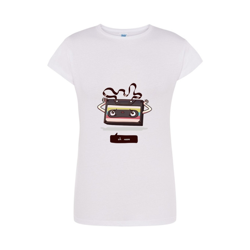 Kaseta magnetofonowa Koszulka damska 170g